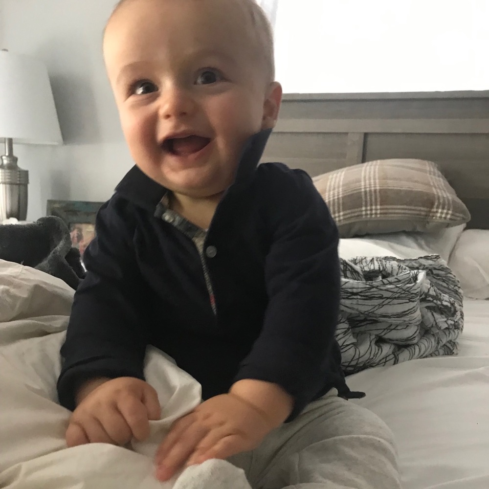 Boys Burberry Collared Shirt